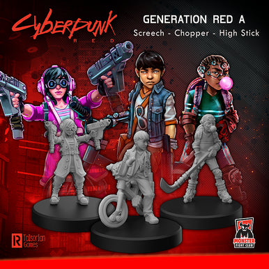 Cyberpunk RED Miniatures