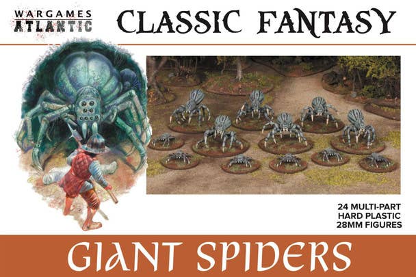 Wargames Atlantic - Classic Fantasy: Giant Spiders