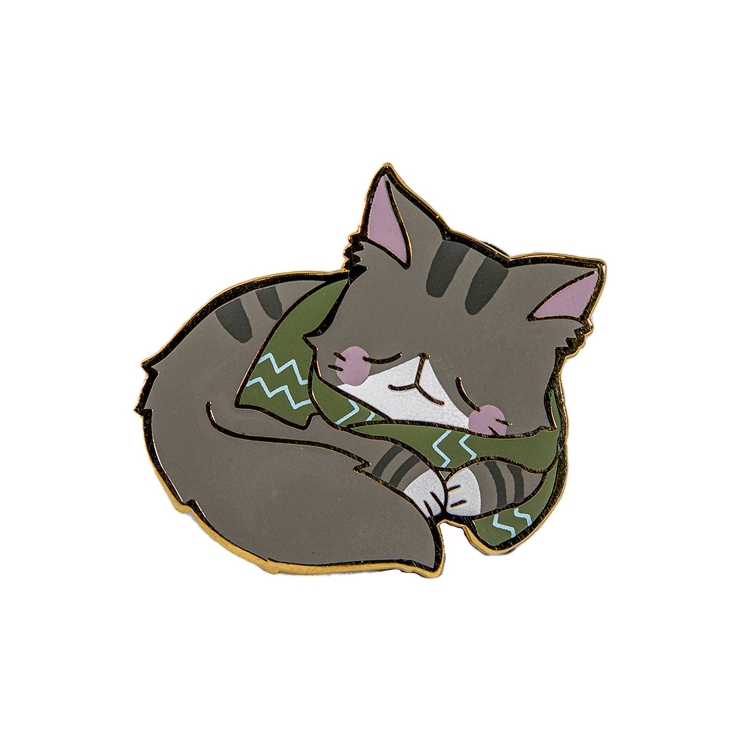 Sunrise Tornado Cat Pins